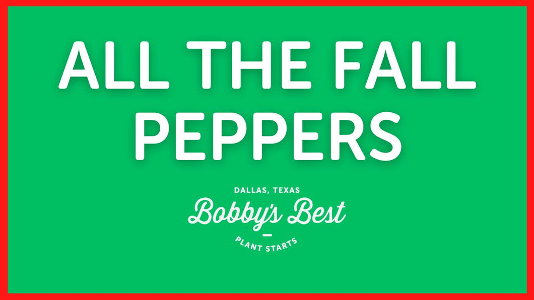 All the Fall Peppers