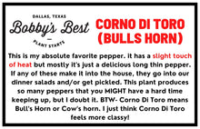 Load image into Gallery viewer, Corno Di Toro (Bulls Horn)
