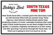 South Texas Mini Tom