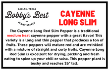 Load image into Gallery viewer, Cayenne Pepper Long Slim
